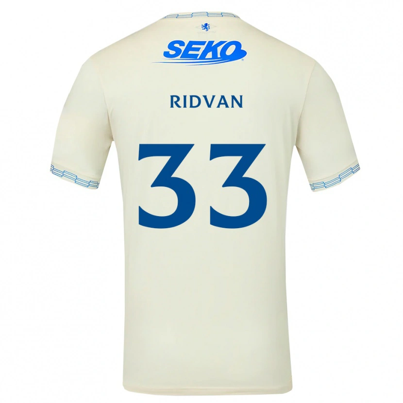 Danxen Homme Maillot Rıdvan Yılmaz #33 Bleu Ciel Vif Blanc Tenues Extérieur 2026/27 T-Shirt