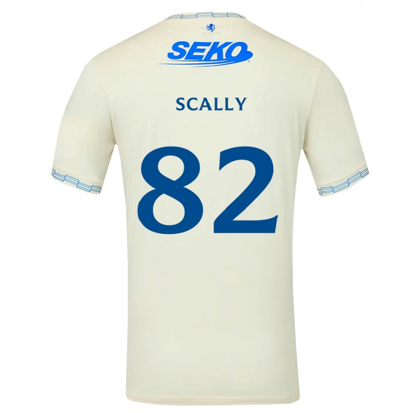 Danxen Homme Maillot Ashton Scally #82 Bleu Ciel Vif Blanc Tenues Extérieur 2026/27 T-Shirt