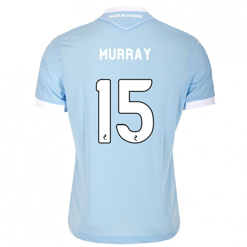 Danxen Homme Maillot Simon Murray #15 Bleu Ciel Clair Blanc Tenues Extérieur 2026/27 T-Shirt