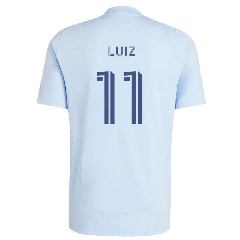 Danxen Homme Maillot André Luiz #11 Bleu Clair Gris Clair Tenues Domicile 2026/27 T-Shirt