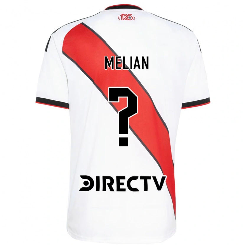 Danxen Femme Maillot Thiago Melian #0 Rouge Blanc Noir Tenues Domicile 2026/27 T-Shirt