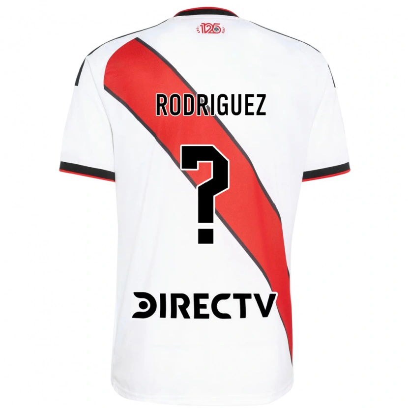 Danxen Femme Maillot Jere Rodriguez #0 Rouge Blanc Noir Tenues Domicile 2026/27 T-Shirt