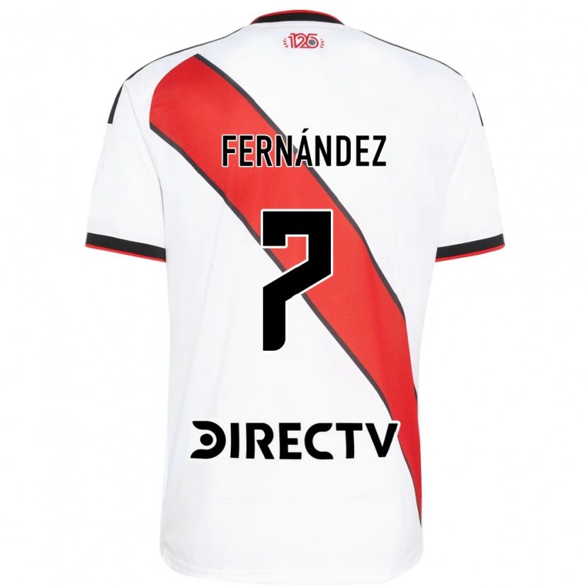 Danxen Femme Maillot Román Fernández #7 Rouge Blanc Noir Tenues Domicile 2026/27 T-Shirt