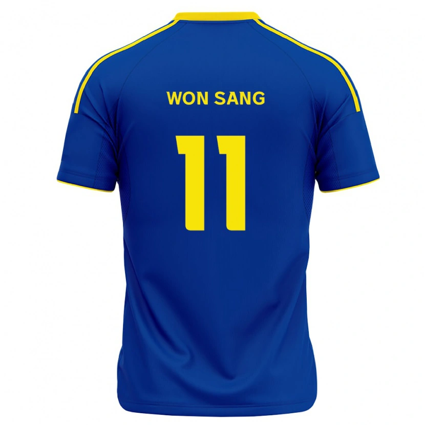 Danxen Femme Maillot Won-Sang Um #11 Bleu Royal Jaune Tenues Domicile 2026/27 T-Shirt