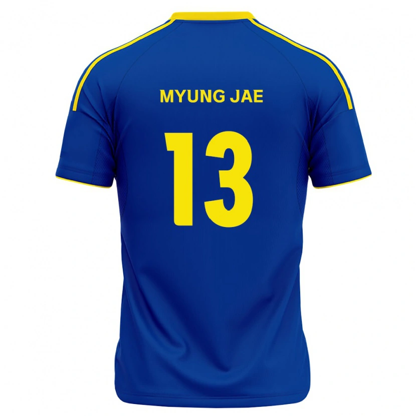 Danxen Femme Maillot Myung-Jae Lee #13 Bleu Royal Jaune Tenues Domicile 2026/27 T-Shirt