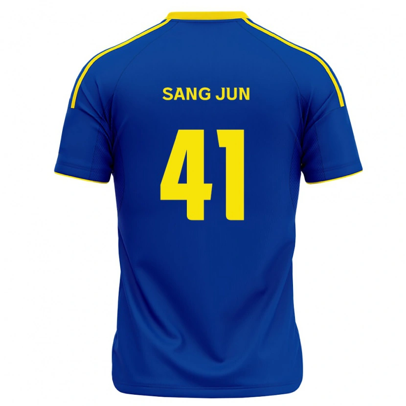 Danxen Femme Maillot Sang-Jun Park #41 Bleu Royal Jaune Tenues Domicile 2026/27 T-Shirt