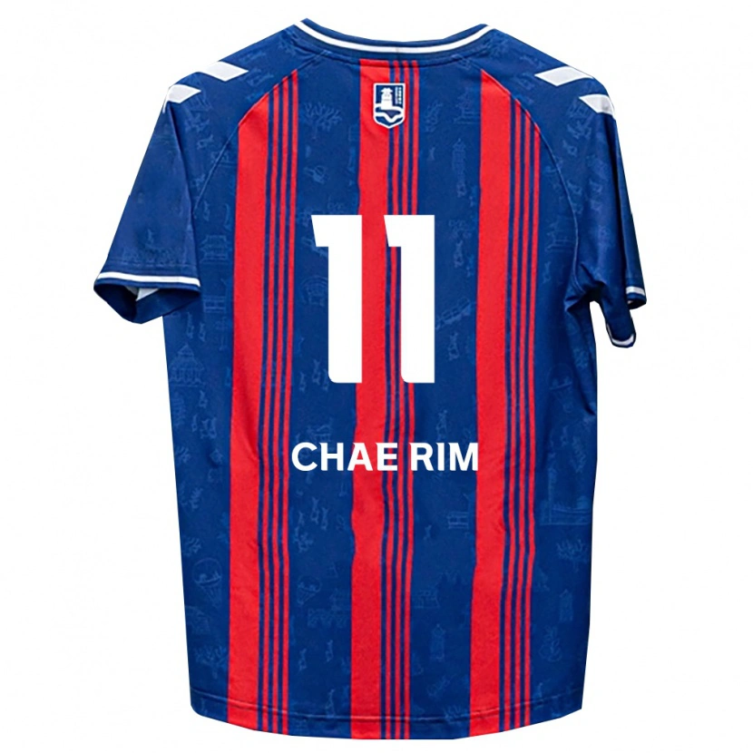 Danxen Femme Maillot Chae-Rim Kang #11 Bleu Rouge Blanc Tenues Domicile 2026/27 T-Shirt
