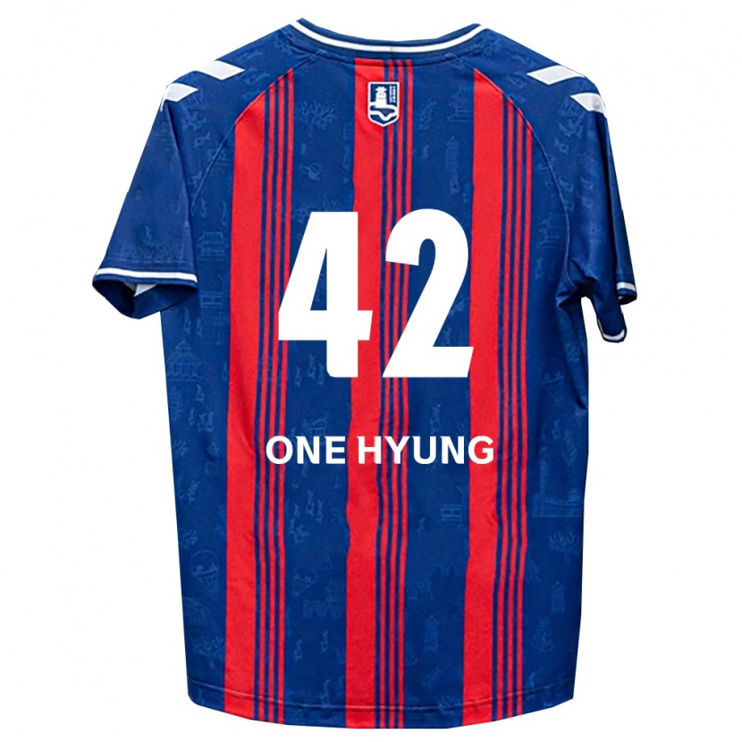 Danxen Femme Maillot One-Hyung Kim #42 Bleu Rouge Blanc Tenues Domicile 2026/27 T-Shirt