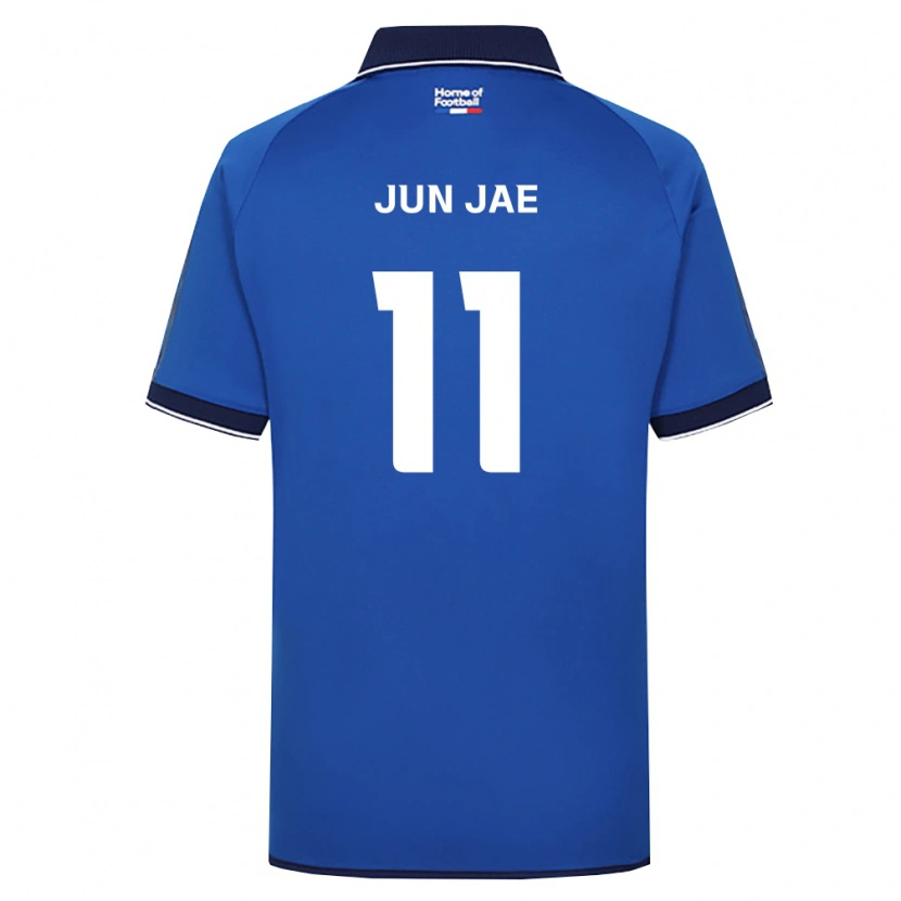 Danxen Femme Maillot Jun-Jae Lee #11 Bleu Royal Blanc Rouge Tenues Domicile 2026/27 T-Shirt