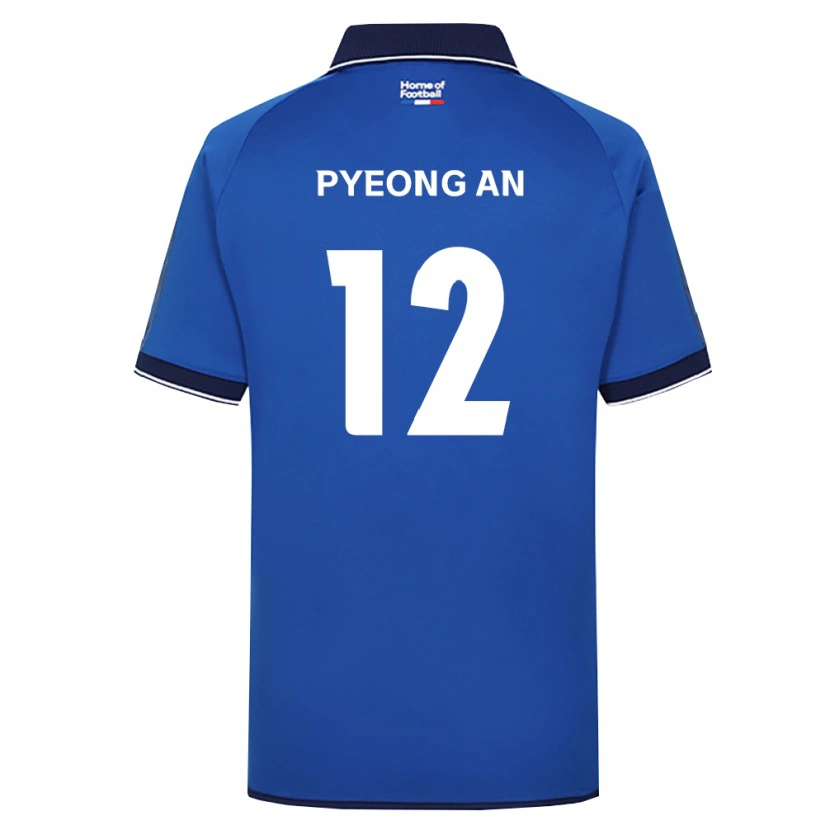 Danxen Femme Maillot Pyeong-An Lee #12 Bleu Royal Blanc Rouge Tenues Domicile 2026/27 T-Shirt