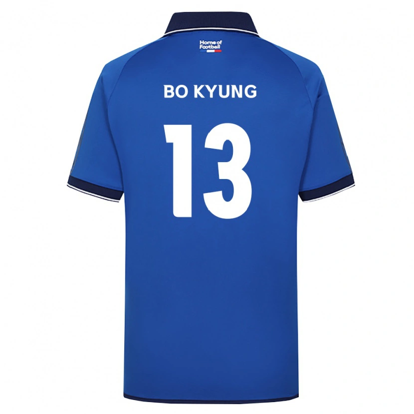 Danxen Femme Maillot Bo-Kyung Kim #13 Bleu Royal Blanc Rouge Tenues Domicile 2026/27 T-Shirt