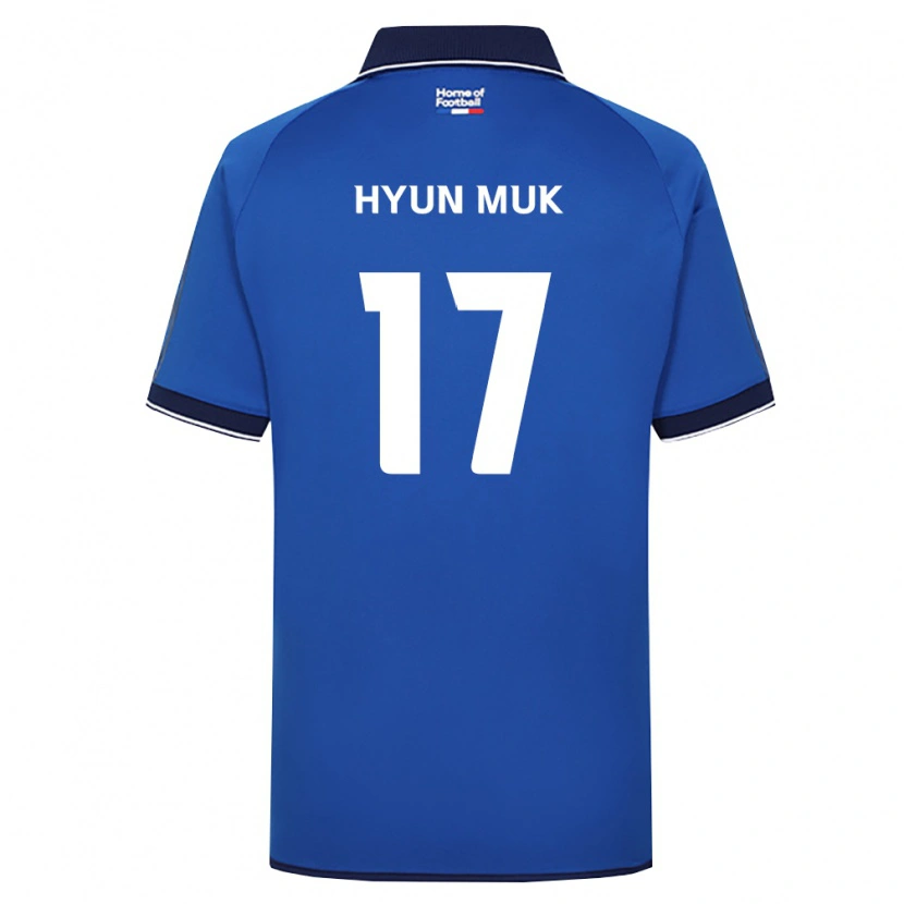 Danxen Femme Maillot Hyun-Muk Kang #17 Bleu Royal Blanc Rouge Tenues Domicile 2026/27 T-Shirt