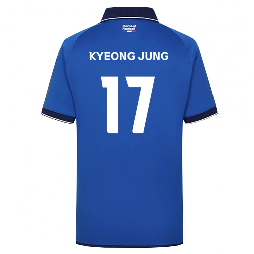 Danxen Femme Maillot Kyeong-Jung Kim #17 Bleu Royal Blanc Rouge Tenues Domicile 2026/27 T-Shirt