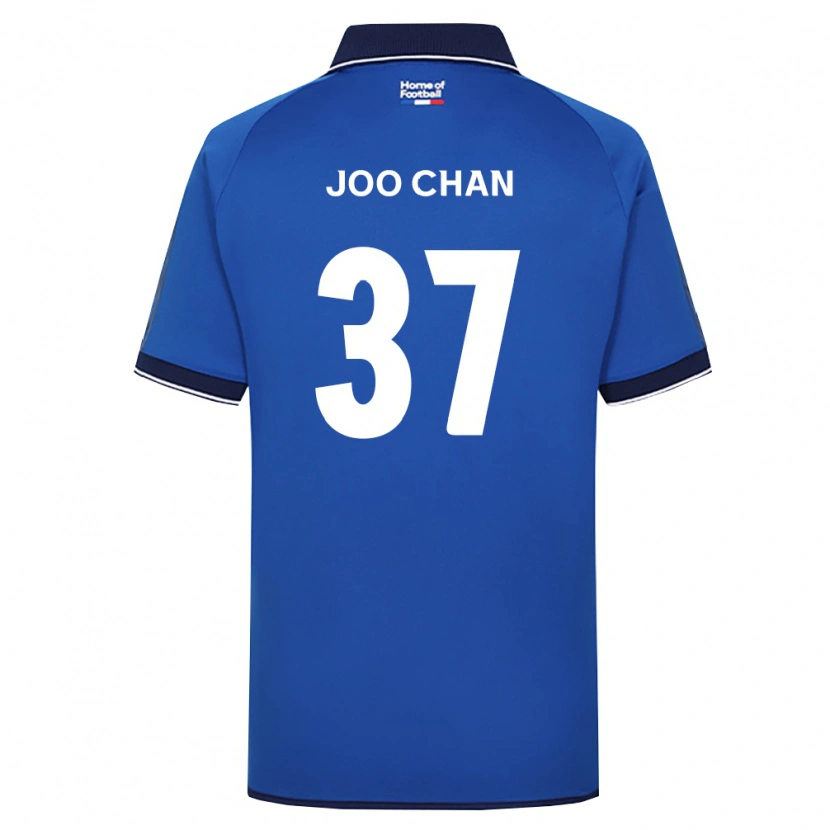 Danxen Femme Maillot Joo-Chan Kim #37 Bleu Royal Blanc Rouge Tenues Domicile 2026/27 T-Shirt