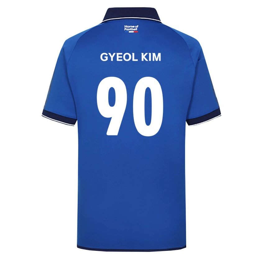Danxen Femme Maillot Gyeol Kim #90 Bleu Royal Blanc Rouge Tenues Domicile 2026/27 T-Shirt