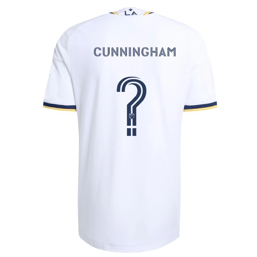 Danxen Femme Maillot Joaquin Cunningham #0 Bleu Jaune Et Blanc Tenues Domicile 2026/27 T-Shirt
