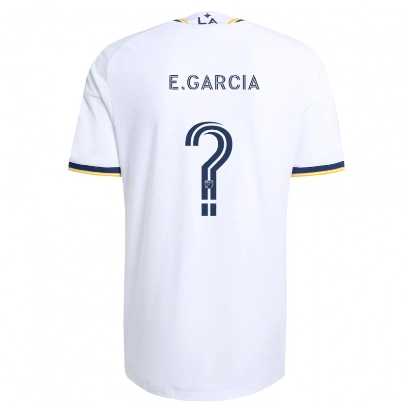 Danxen Femme Maillot Emiliano Garcia #0 Bleu Jaune Et Blanc Tenues Domicile 2026/27 T-Shirt