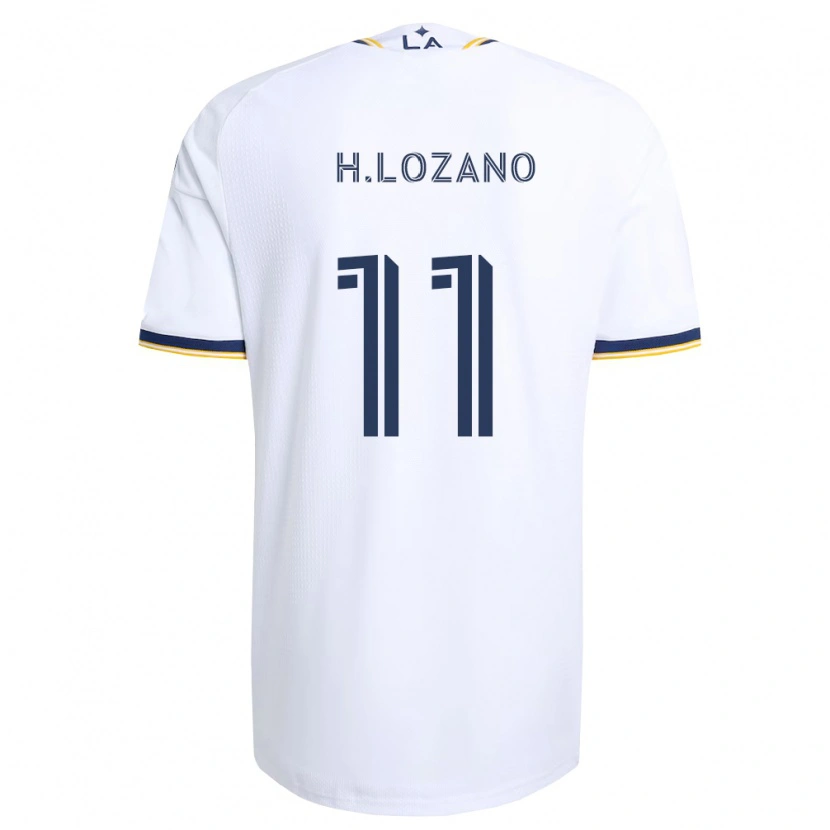 Danxen Femme Maillot Hirving Lozano #11 Bleu Jaune Et Blanc Tenues Domicile 2026/27 T-Shirt