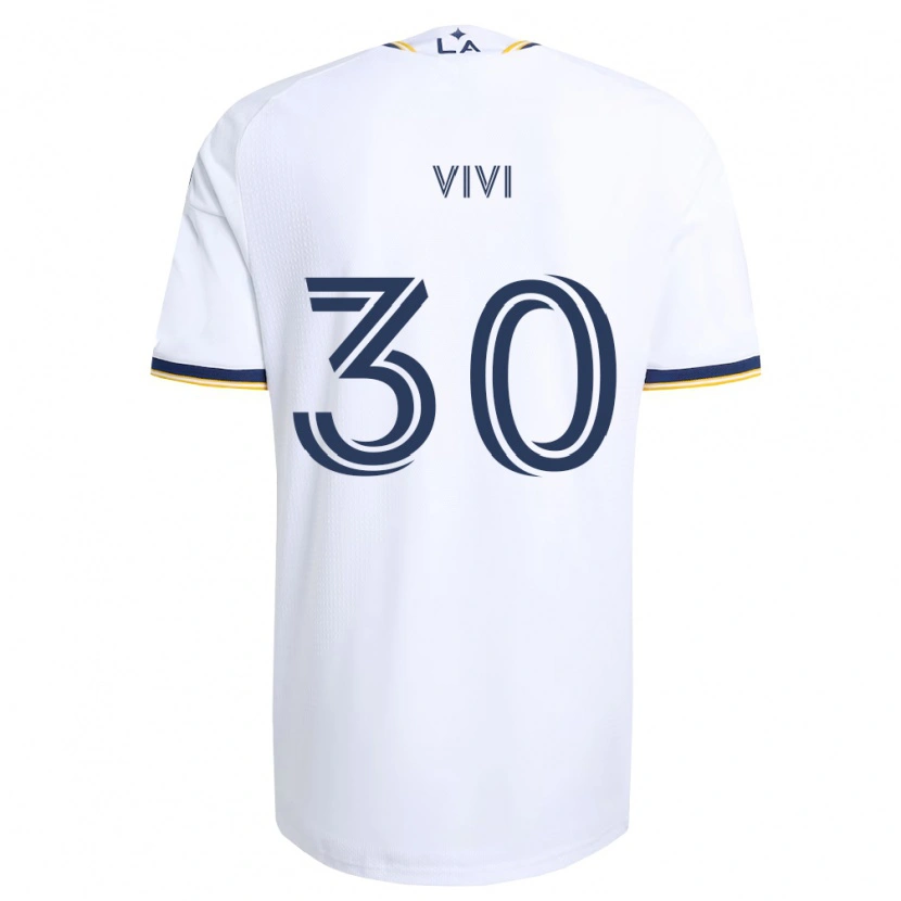 Danxen Femme Maillot Gino Vivi #30 Bleu Jaune Et Blanc Tenues Domicile 2026/27 T-Shirt