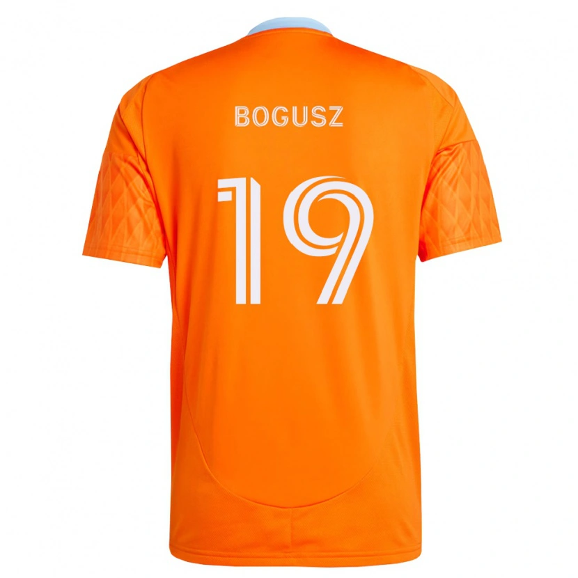 Danxen Femme Maillot Mateusz Bogusz #19 Orange Blanc Tenues Domicile 2026/27 T-Shirt