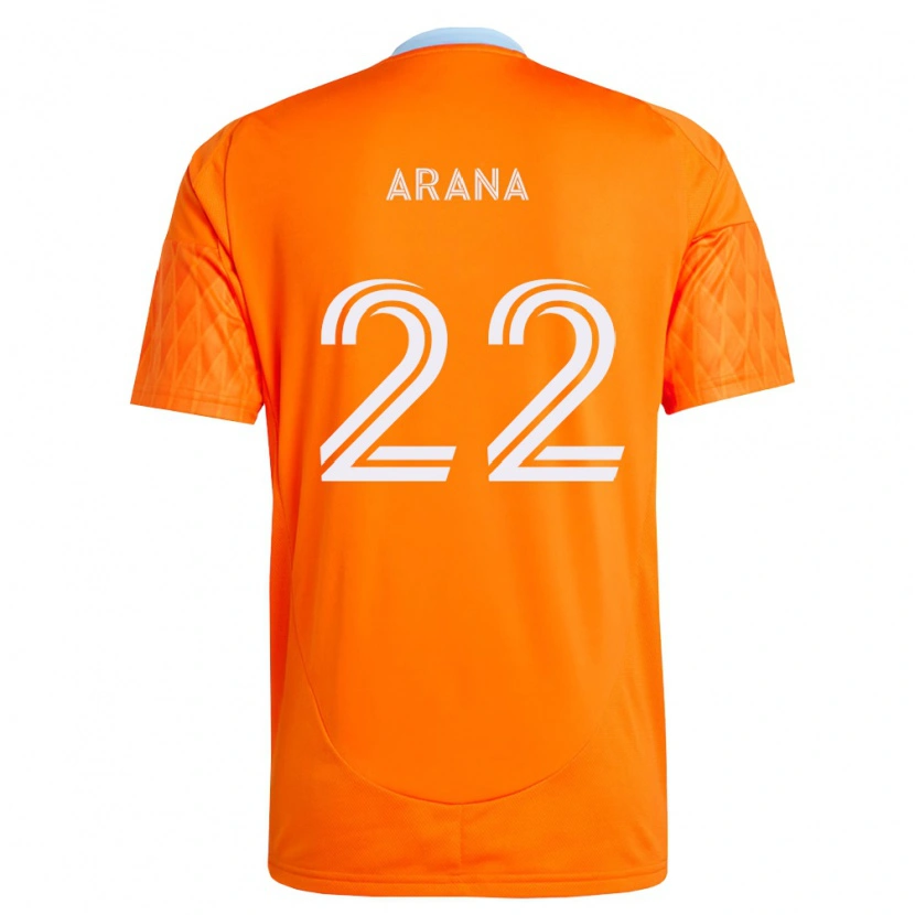 Danxen Femme Maillot Matthew Arana #22 Orange Blanc Tenues Domicile 2026/27 T-Shirt