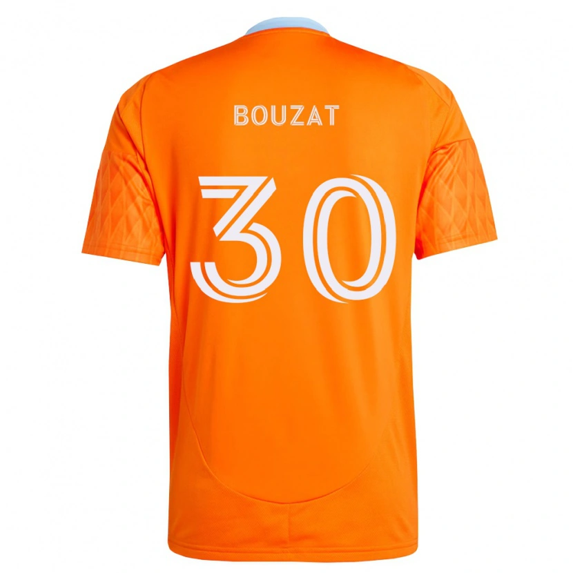 Danxen Femme Maillot Agustín Bouzat #30 Orange Blanc Tenues Domicile 2026/27 T-Shirt