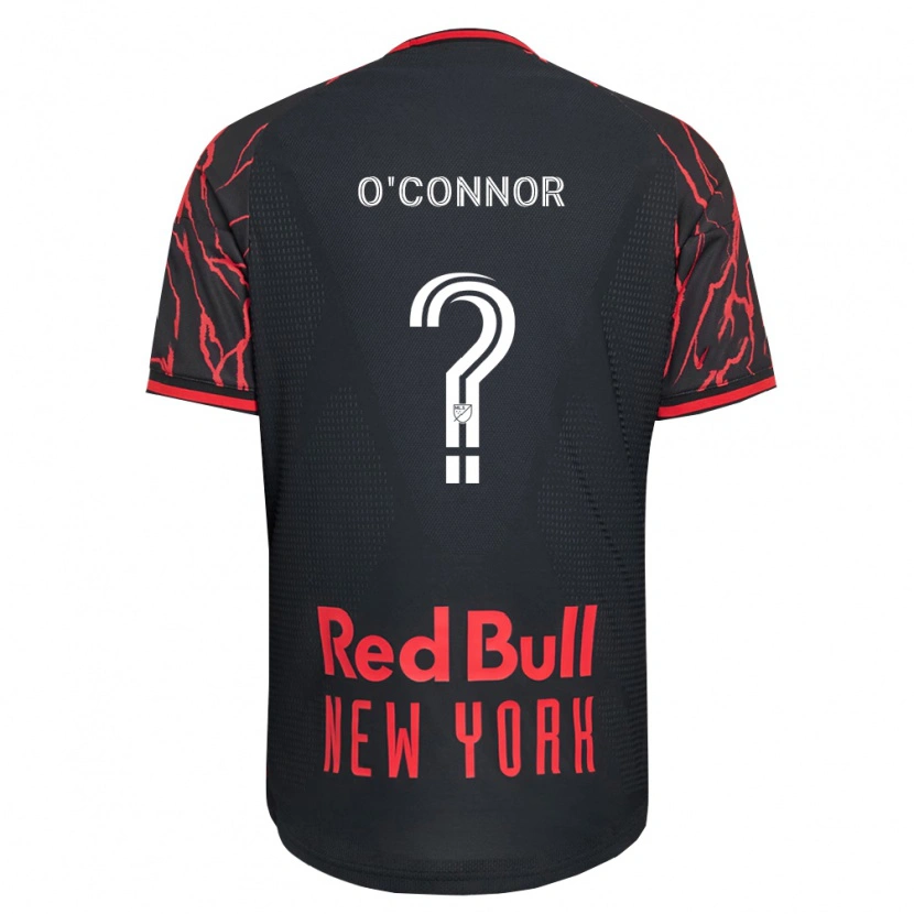 Danxen Femme Maillot Aidan O'connor #0 Rouge Noir Blanc Tenues Domicile 2026/27 T-Shirt