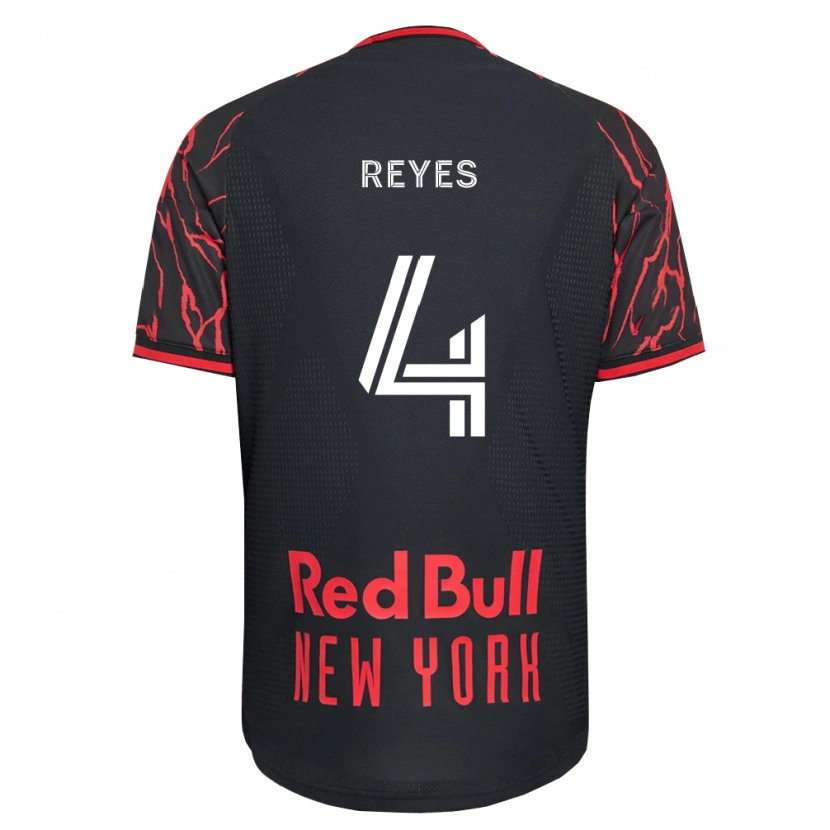 Danxen Femme Maillot Andrés Reyes #4 Rouge Noir Blanc Tenues Domicile 2026/27 T-Shirt