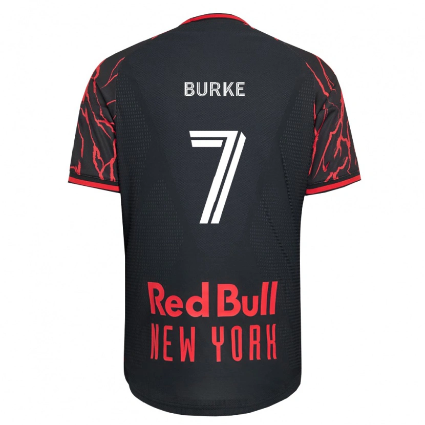 Danxen Femme Maillot Cory Burke #7 Rouge Noir Blanc Tenues Domicile 2026/27 T-Shirt