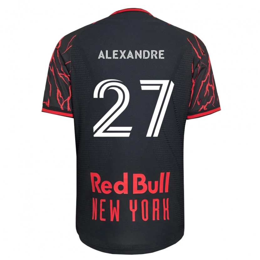 Danxen Femme Maillot Davi Alexandre #27 Rouge Noir Blanc Tenues Domicile 2026/27 T-Shirt