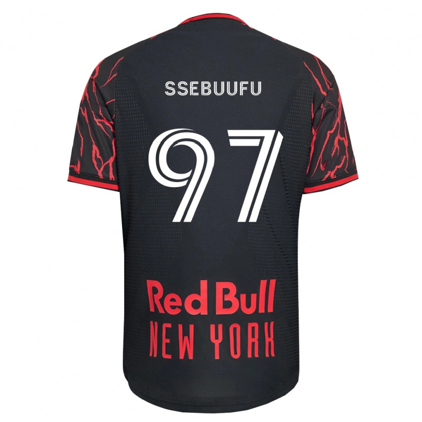 Danxen Femme Maillot Frank Ssebuufu #97 Rouge Noir Blanc Tenues Domicile 2026/27 T-Shirt