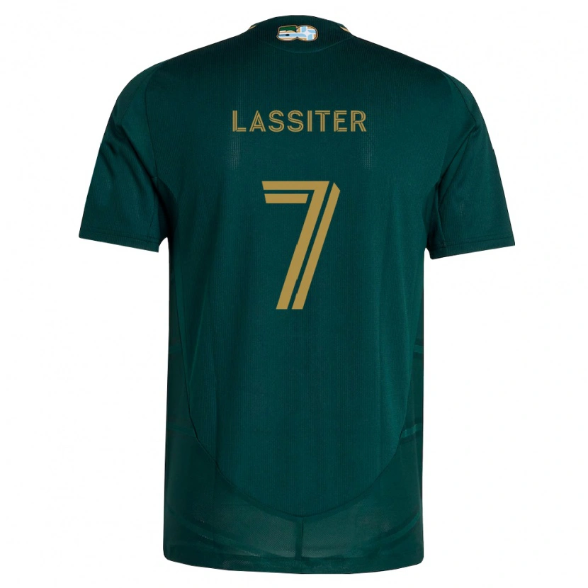 Danxen Femme Maillot Ariel Lassiter #7 Vert Foncé Marron Tenues Domicile 2026/27 T-Shirt