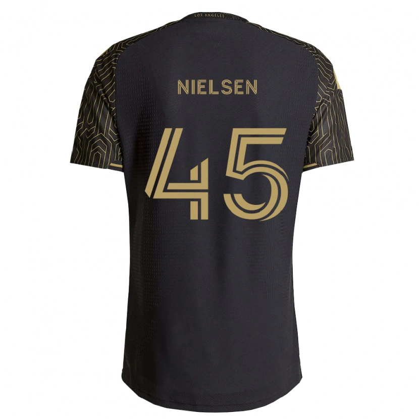 Danxen Femme Maillot Kenny Nielsen #45 Marron Noir Tenues Domicile 2026/27 T-Shirt