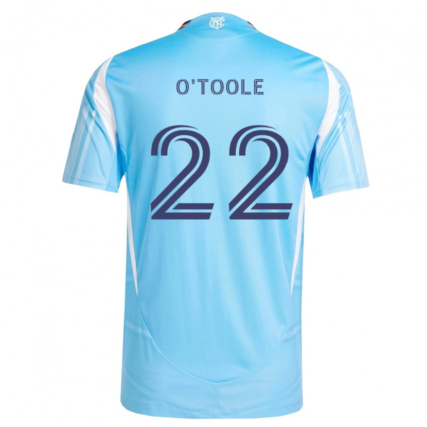 Danxen Femme Maillot Kevin O'toole #22 Bleu Ciel Blanc Tenues Domicile 2026/27 T-Shirt