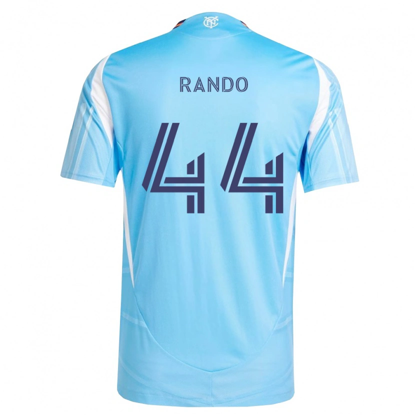Danxen Femme Maillot Alex Rando #44 Bleu Ciel Blanc Tenues Domicile 2026/27 T-Shirt