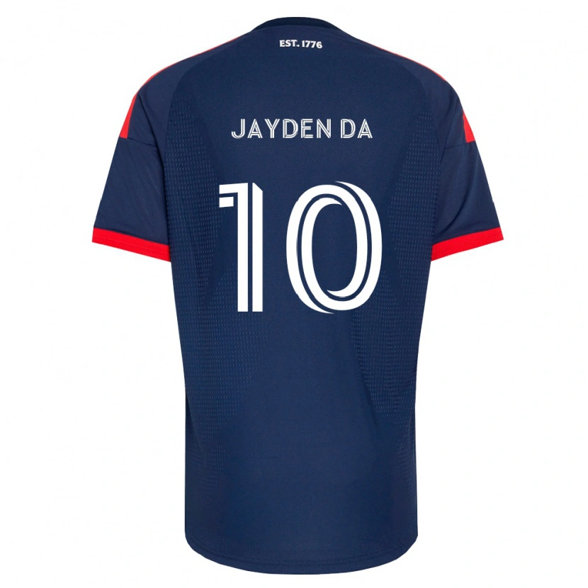 Danxen Femme Maillot Jayden Da #10 Bleu Royal Rouge Blanc Tenues Domicile 2026/27 T-Shirt