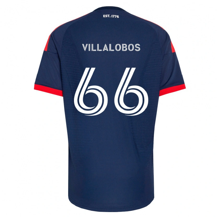 Danxen Femme Maillot Ivan Villalobos #66 Bleu Royal Rouge Blanc Tenues Domicile 2026/27 T-Shirt