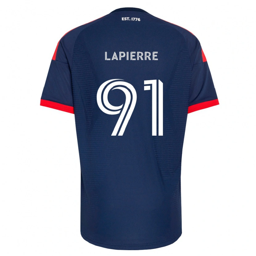 Danxen Femme Maillot Zach Lapierre #91 Bleu Royal Rouge Blanc Tenues Domicile 2026/27 T-Shirt