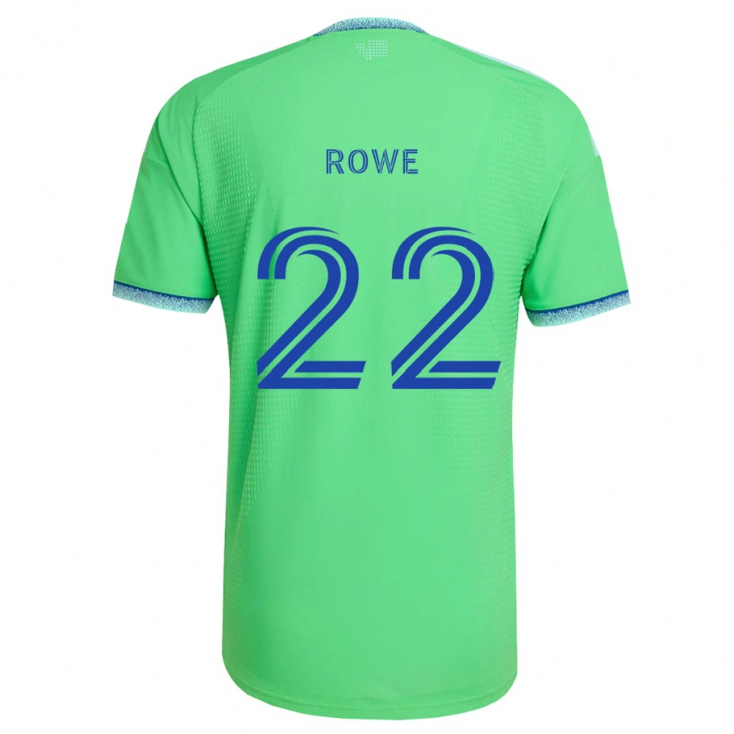 Danxen Femme Maillot Kelyn Rowe #22 Vert Bleu Clair Tenues Domicile 2026/27 T-Shirt