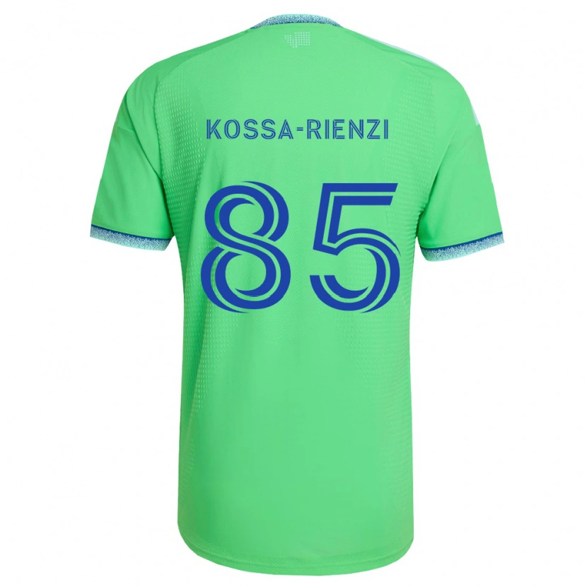 Danxen Femme Maillot Kalani Kossa-Rienzi #85 Vert Bleu Clair Tenues Domicile 2026/27 T-Shirt