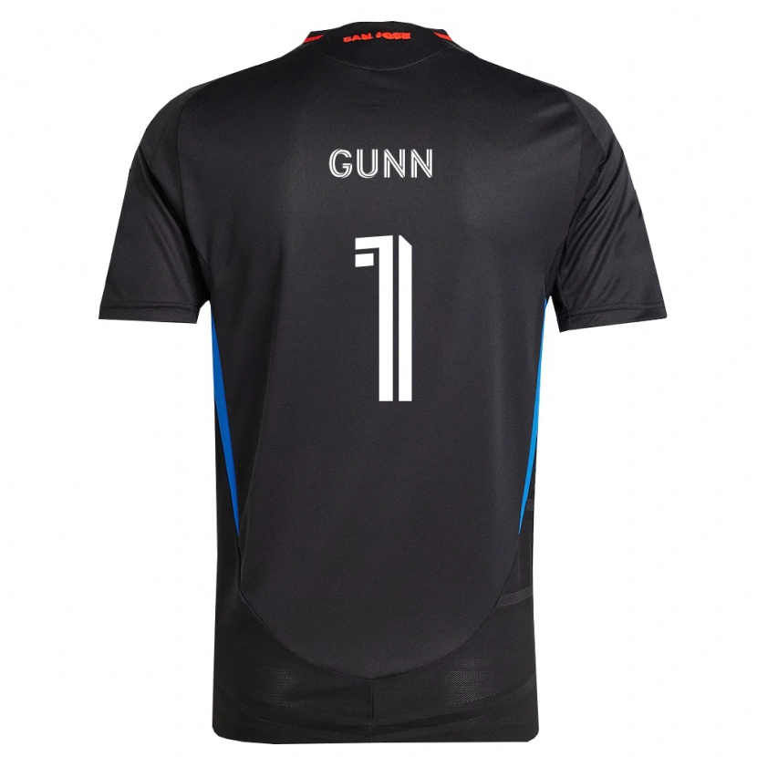 Danxen Femme Maillot Angus Gunn #1 Bleu Blanc Noir Tenues Domicile 2026/27 T-Shirt