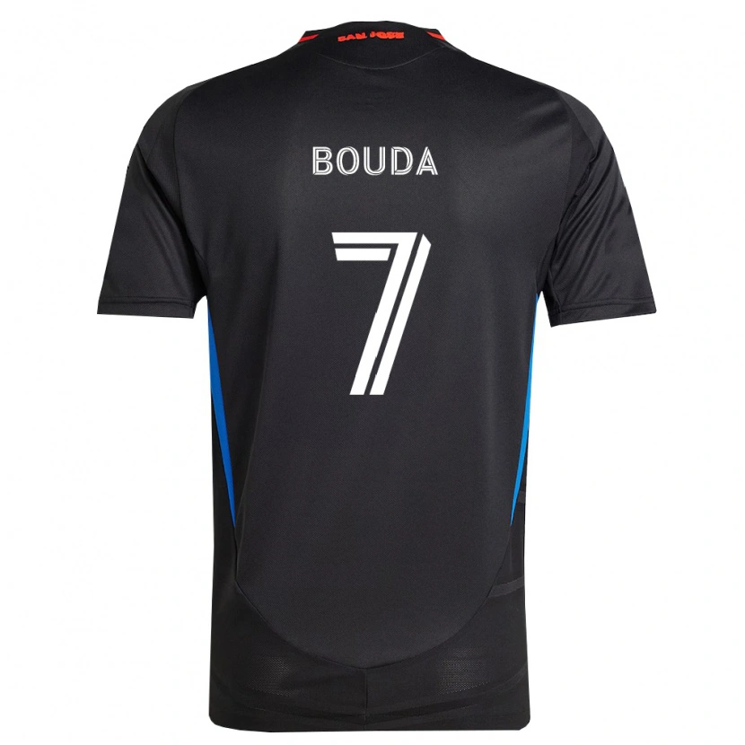 Danxen Femme Maillot Ousseni Bouda #7 Bleu Blanc Noir Tenues Domicile 2026/27 T-Shirt