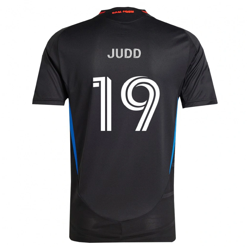 Danxen Femme Maillot Preston Judd #19 Bleu Blanc Noir Tenues Domicile 2026/27 T-Shirt