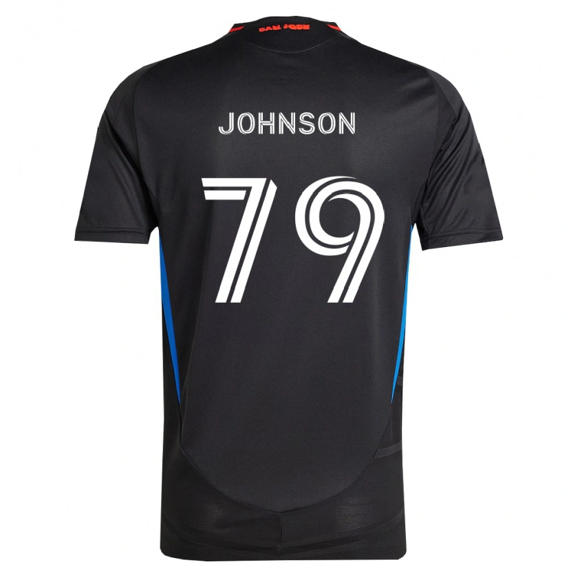 Danxen Femme Maillot Darius Johnson #79 Bleu Blanc Noir Tenues Domicile 2026/27 T-Shirt
