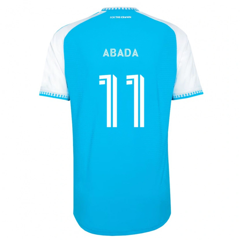 Danxen Femme Maillot Liel Abada #11 Bleu Ciel Blanc Noir Tenues Domicile 2026/27 T-Shirt