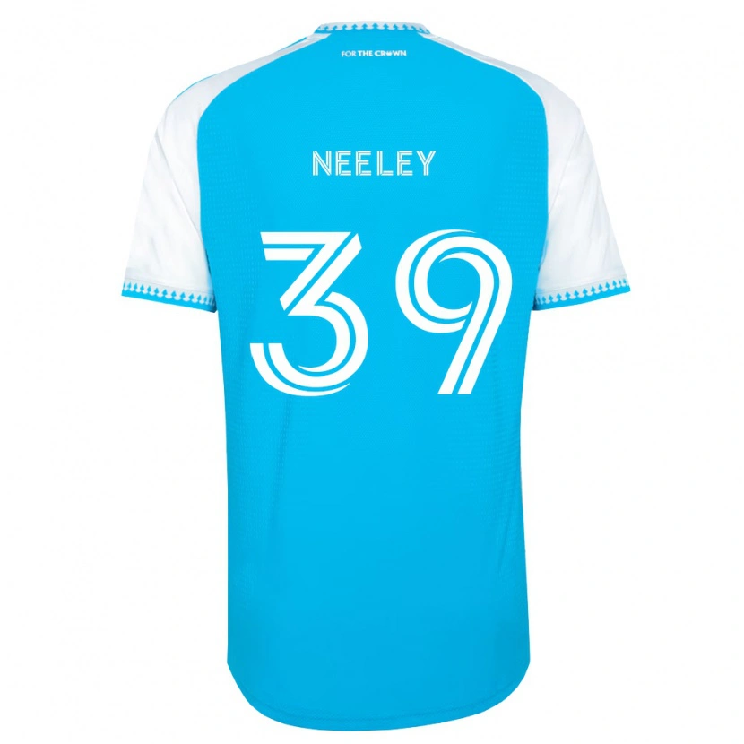 Danxen Femme Maillot Jack Neeley #39 Bleu Ciel Blanc Noir Tenues Domicile 2026/27 T-Shirt
