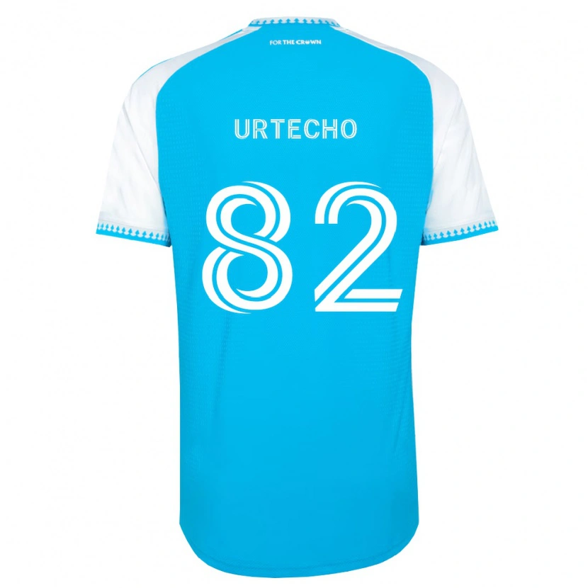 Danxen Femme Maillot Brendan Urtecho #82 Bleu Ciel Blanc Noir Tenues Domicile 2026/27 T-Shirt
