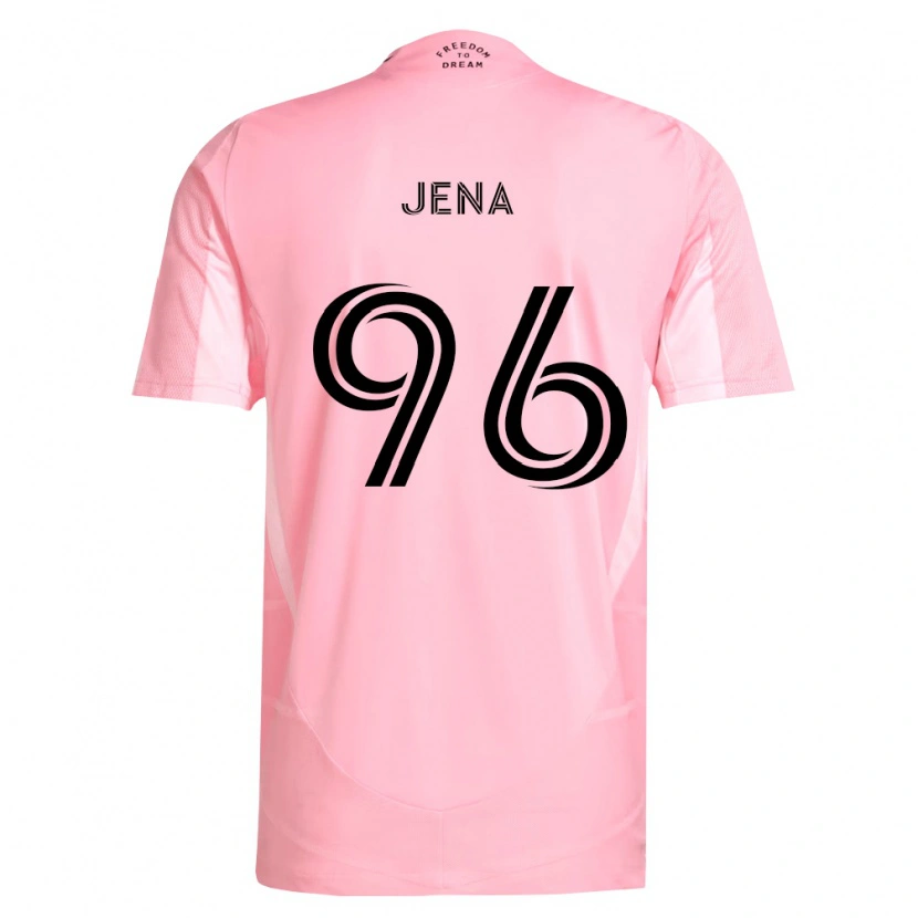 Danxen Femme Maillot Nessim Jena #96 Rose Noir Tenues Domicile 2026/27 T-Shirt
