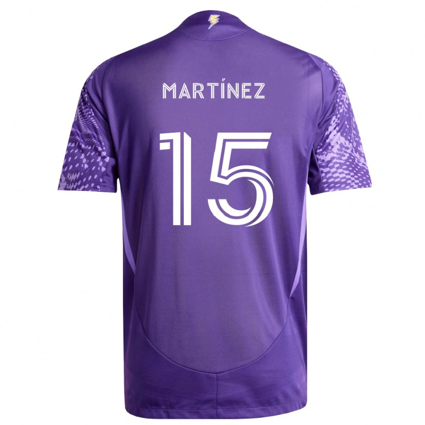 Danxen Femme Maillot Antonio Martínez #15 Violet Blanc Tenues Domicile 2026/27 T-Shirt