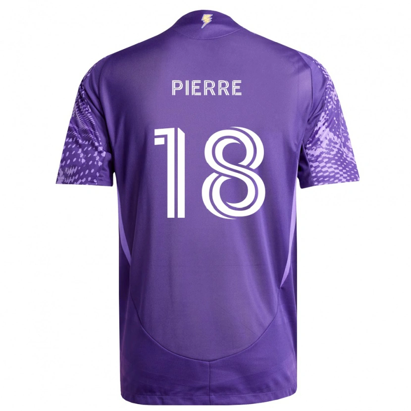 Danxen Femme Maillot Nikolai Pierre #18 Violet Blanc Tenues Domicile 2026/27 T-Shirt